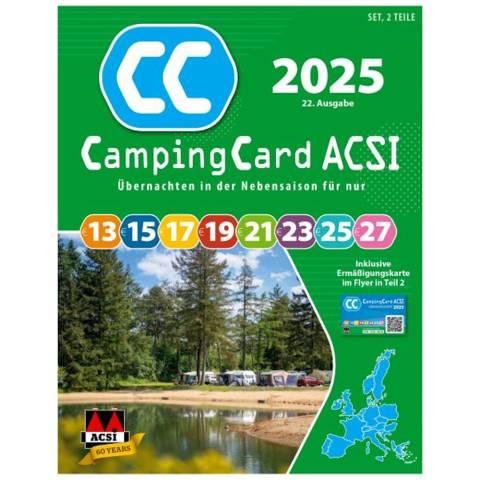 ACSI Camping Card 2025